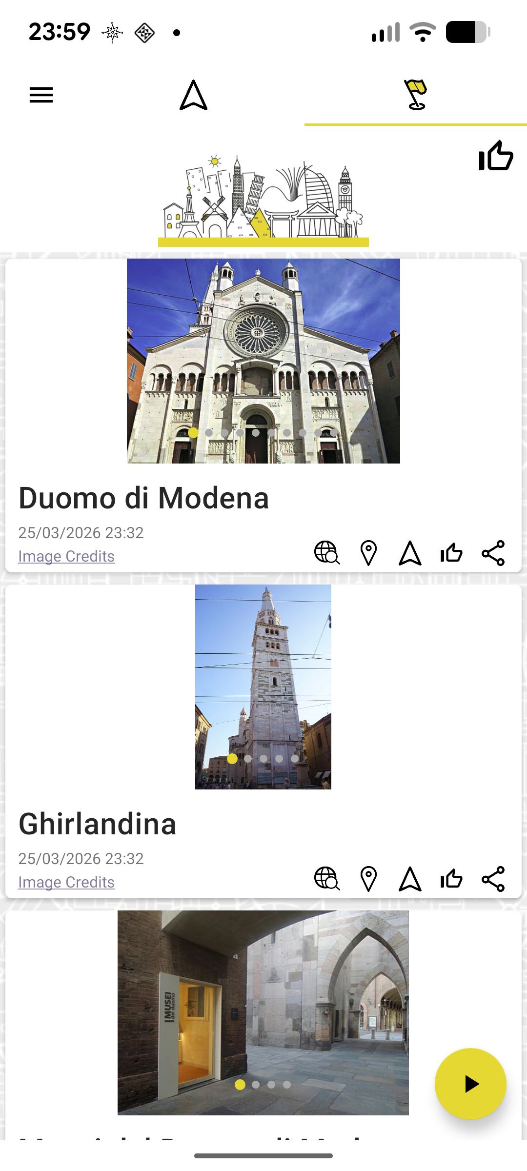 RandomWalking discoveries list